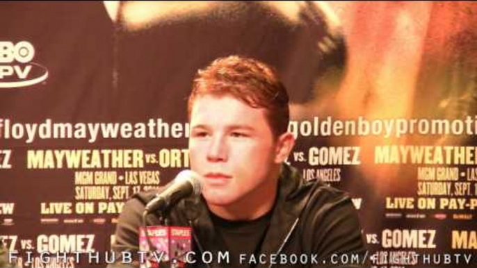 Saul Alvarez vs. Alfonso Gomez: Post Fight Press Conference