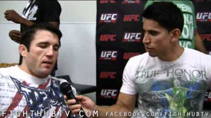 Chael Sonnen "Anderson Silva asked for mercy during UFC 117"