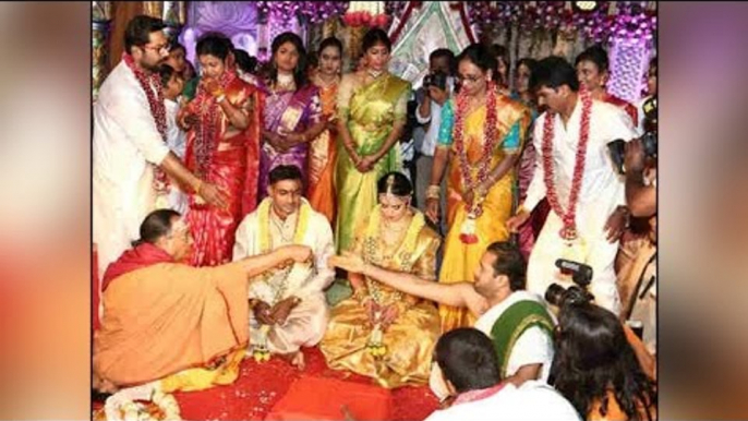 Raadhika Sarathkumar' daughter Rayane marries cricketer Abhimanyu, See pics|Oneindia News
