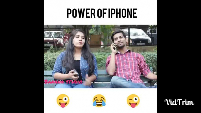 Power Of IPhone. Hahaha Lol. ..