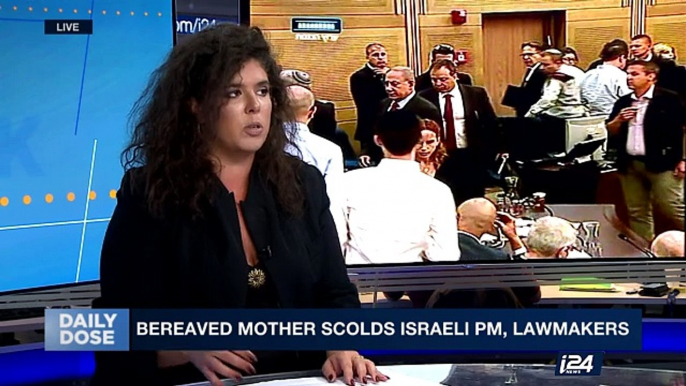 DAILY DOSE | Israel : bereaved mother scolds Israeli PM, lawmakers  | Thursday, April 20th 2017