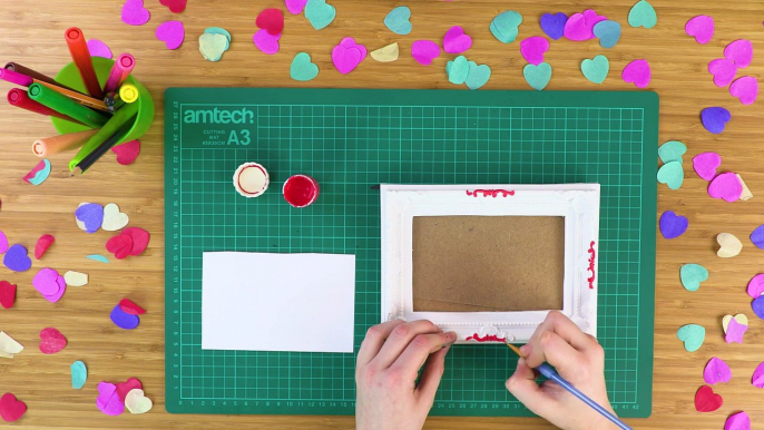 How To Make a Cute Picture Frame for Vae's Day ❤ Valentines Craft Ideas