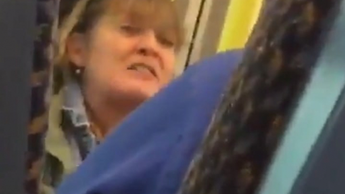 Woman spews racial slurs at train passengers [Mic Archives]