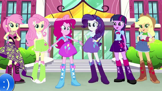 KIds MY LITTY EQUESTRIA GIRLS Mane 6 Transform Into FLUTTERSHY MLP Coloring Games Awesome