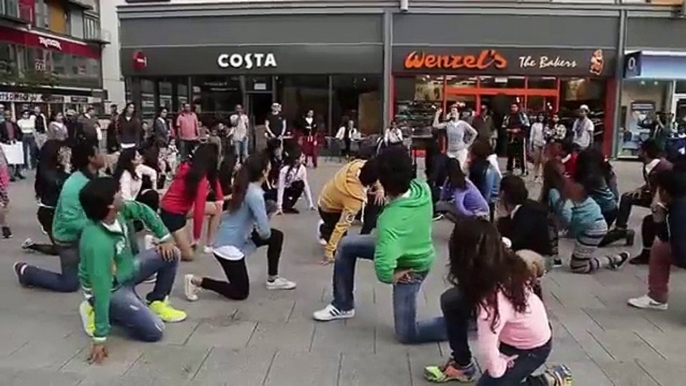 White girls dancing on Bollywood number- so cute