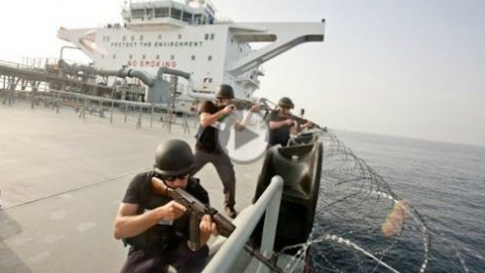 Somali Pirates VS Ship's Private Security Guards