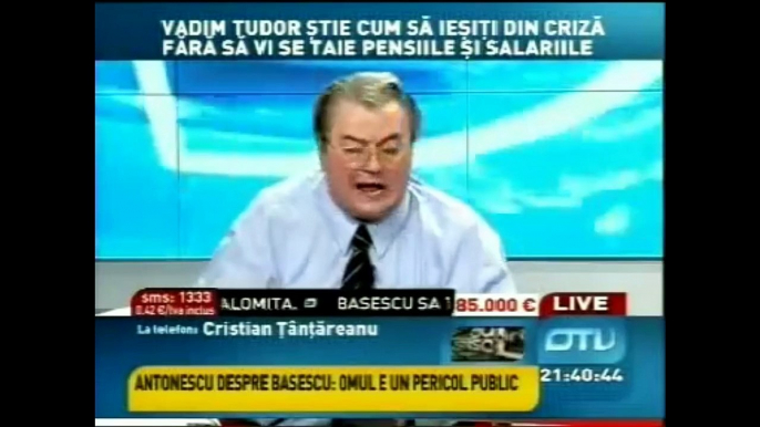 Vadim Tudor-Daca eu mor maine, copiii mei n-au din ce trai!