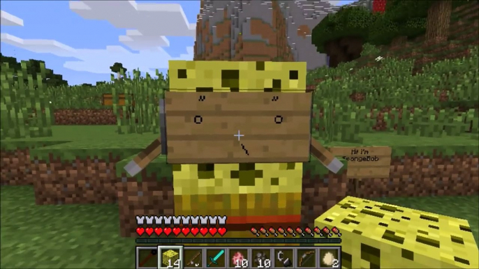 Una y una en un tiene una un en y parte inferior dimensión cómo hacer Bob Esponja para Minecraft portal bikini minecraft