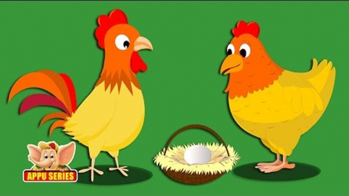 The Cock and the Hen – Nursery Rhyme with Karaoke