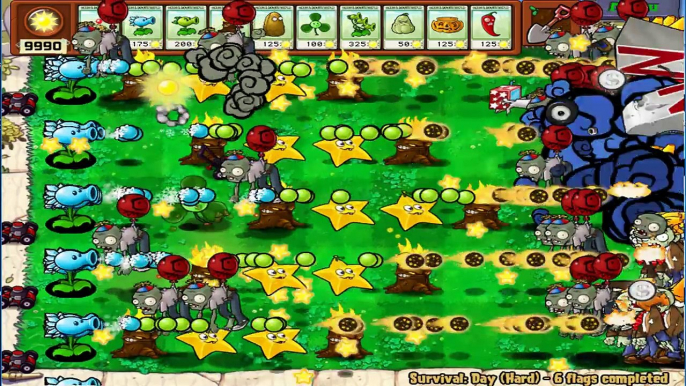 Plants Vs Zombies Peashooter Challenge Gameplay PvZ