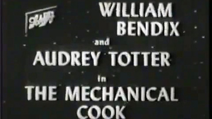 Schlitz Playhouse Of Stars S05E41 Mechanical Cook.with William Bendix, William Schallert