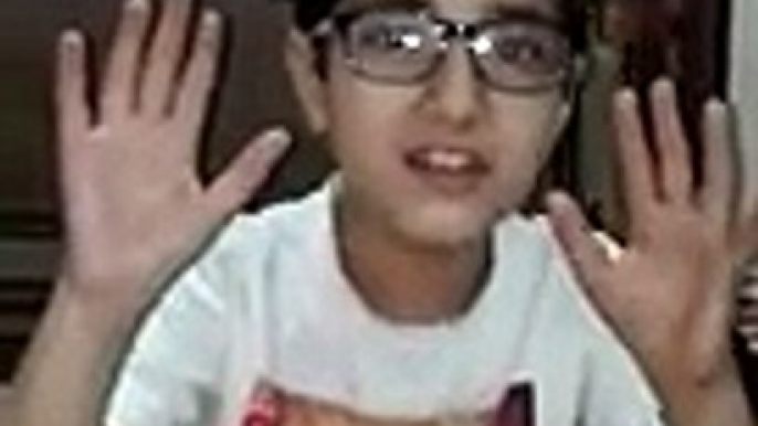 Little Boy Paying Tribute To Junaid Jamshed