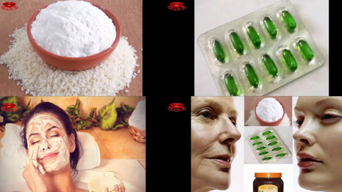 Home Remedies To Prevent wrinkles, fine lines _ Rice Anti - Aging face Pack