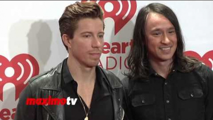 Shaun White and Jared Palomar iHeartRadio Music Festival 2013 Red Carpet Arrivals