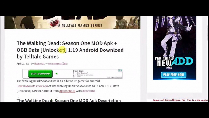 The Walking Dead: Season One v1.19 MOD Apk + OBB Data [Unlocked]