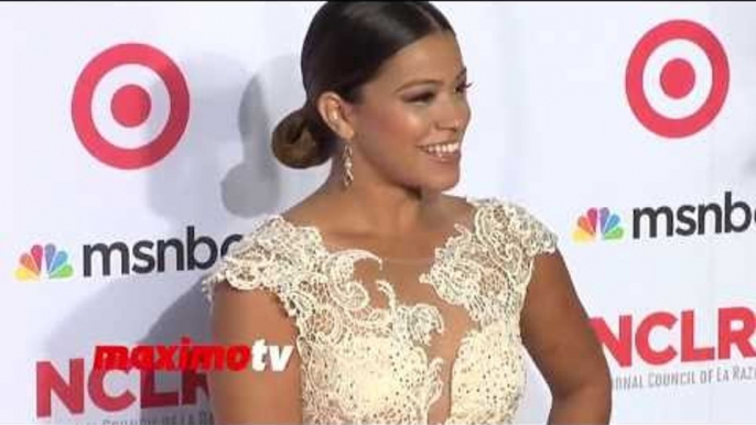 Gina Rodriguez 2013 NCLR ALMA Awards Red Carpet Arrivals - Filly Brown Actress