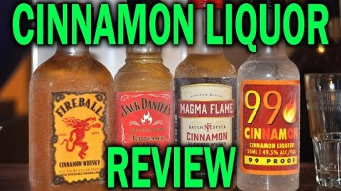Cinnamon Liquor Taste Test