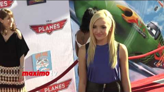 Peyton List Lands at PLANES World Premiere Red Carpet Arrivals