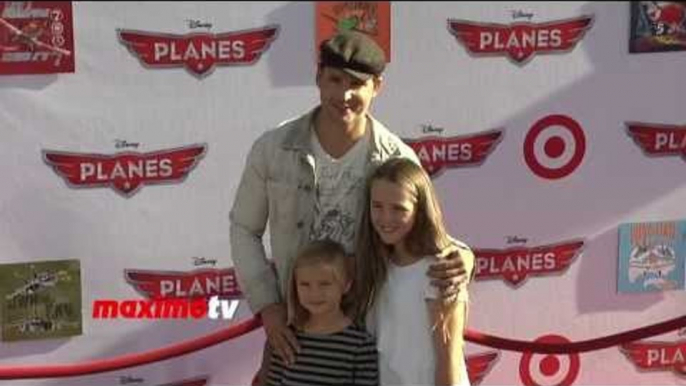 Peter Facinelli Lands at PLANES World Premiere Red Carpet Arrivals