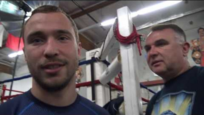 Egis Klimas Working With Lomachenko and Kovalev is like working with floyd and manny EsNews Boxing