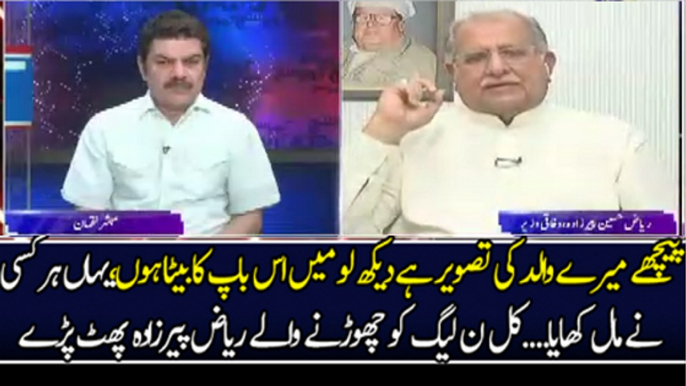 Riaz Hussain Pirzada Resign PMNL