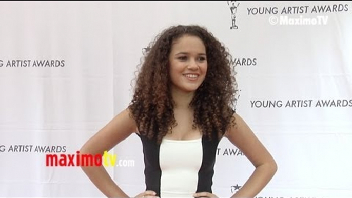 Madison Pettis "Young Artist Awards" 2013 Red Carpet