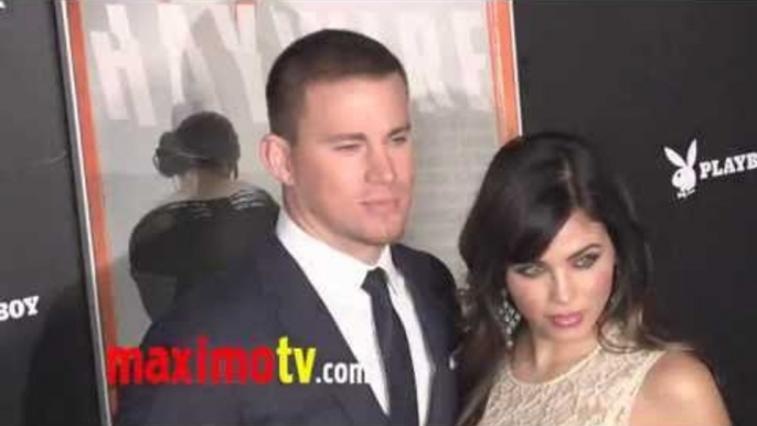 Channing Tatum and Jenna Dewan HAYWIRE Premiere Arrivals