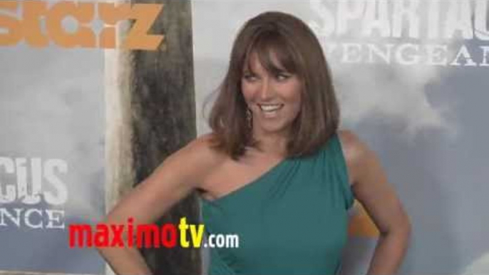 Lucy Lawless at "Spartacus: Vengeance" Premiere ARRIVALS