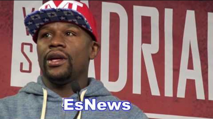 Floyd Mayweather YOU DON'T PLAY BOXING breaks down Broner vs Granados EsNews Boxing