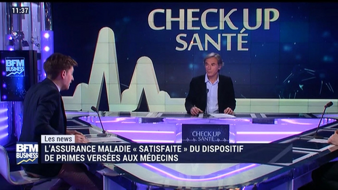 Les News: l'assurance maladie "satsisfaite"du dispositif de primes versées aux médecins – 29/04