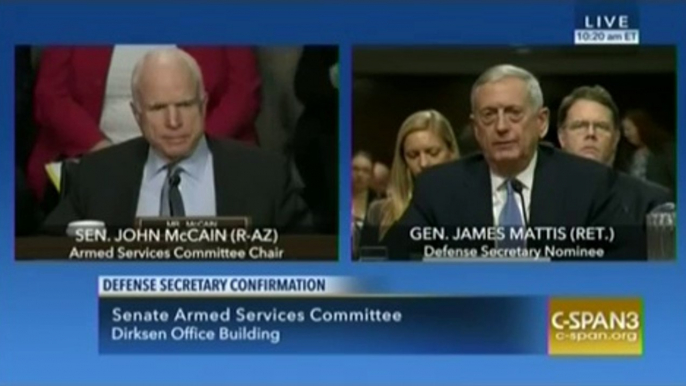 Defense Secretary Nominee General James Mattis Testifies at Confirmation Hearing-y-2cXpjrbzs