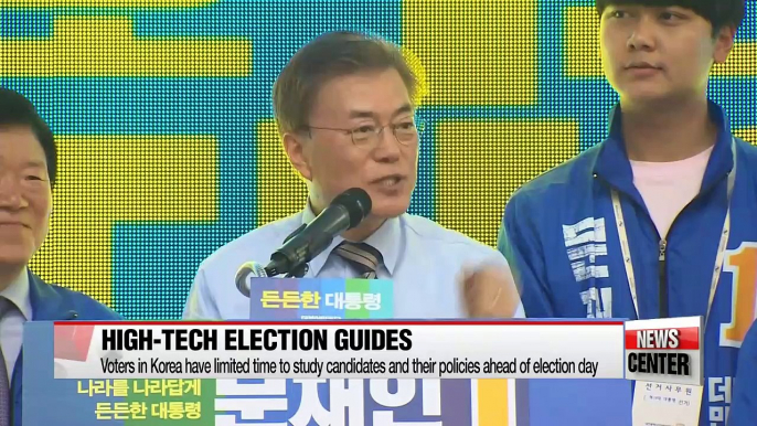 Voters in Korea get high-tech help ahead of election day