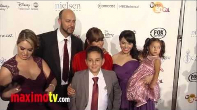 Jenni Rivera, Esteban Loaiza, Chiquis Rivera at IMAGEN Awards 2012 Arrivals