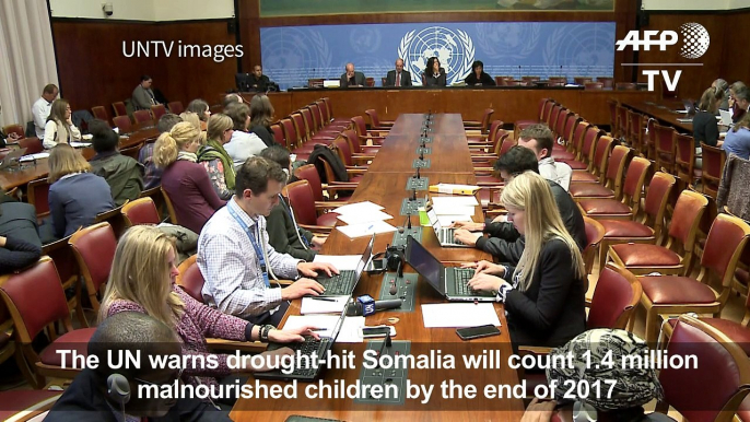 UN: 1.4 mn children acutely malnourished in Somalia this year