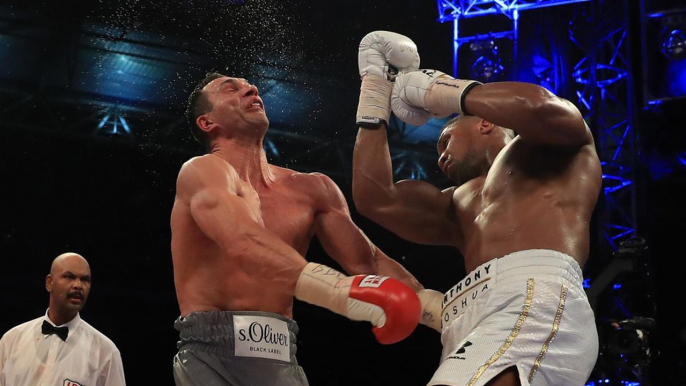 Anthony Joshua KNOCKS Wladimir Klitschko the F**K OUT, Says He's "Ready" for Tyson Fury