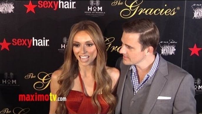 Giuliana Rancic & Bill Rancic "Gracie Awards" 2012 Red Carpet