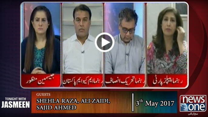 TONIGHT WITH JASMEEN | 03-May-2017| Dawn Leaks | Panama Leaks | PM Nawaz Sharif |