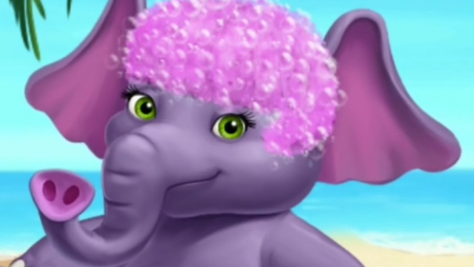 Fun Animals Care - Makeover Bath Dress Up Kids Games for Girls - Jungle Animal Hair Salon 2 Gameplay