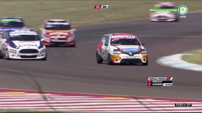 Turismo Nacional (Clase 2) 2017. Final Autódromo Provincia de La Pampa. Amazing Battle for Win