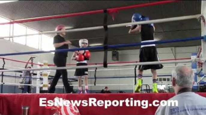 60 lbs Silver Gloves tournament in Compton - EsNews Boxing