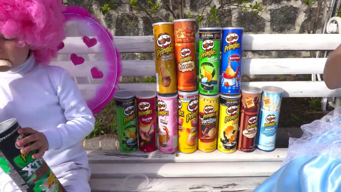 Bad Baby Раздавили Чипсы PRINGLES Freaky Joker Crushed Giant Chips PRINGLES