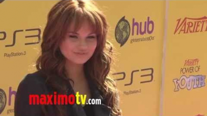 Debby Ryan at Variety's 5th Annual Power of Youth ARRIVALS