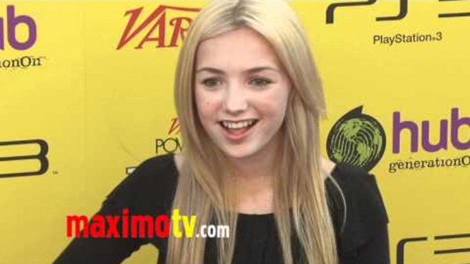 Peyton List at Variety's 5th Annual Power of Youth ARRIVALS