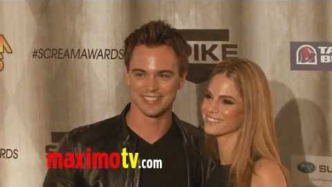 Kelly Kruger and Darin Brooks Spike TV's 2011 Scream Awards Arrivals