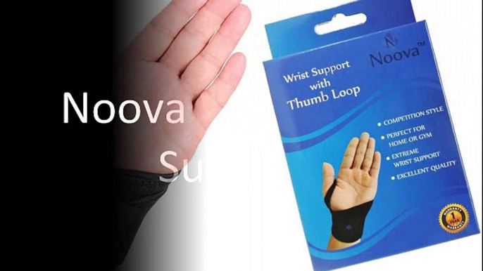 Wrist Brace With Thumb Stabilizer