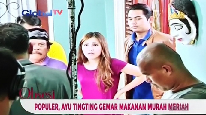 Menjadi Terkenal, Ayu Ting Ting Tetap Gemar Makanan Murah Meriah