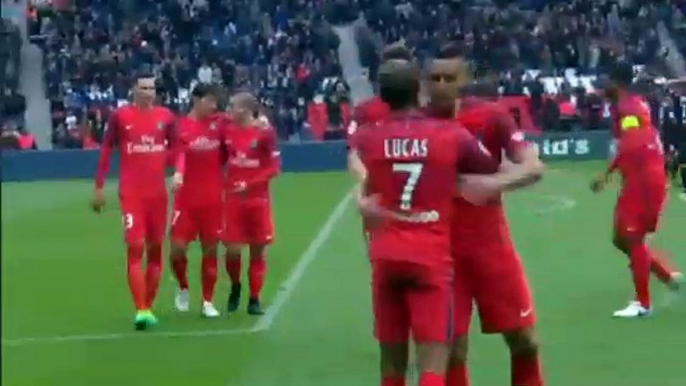 Lucas Moura Goal HD - Paris SG 1-0 Bastia - 06.05.2017