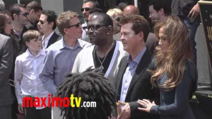 Simon Fuller "Hollywood Walk of Fame" Ceremony Jennifer Lopez, Victoria Beckham, Carrie Underwood