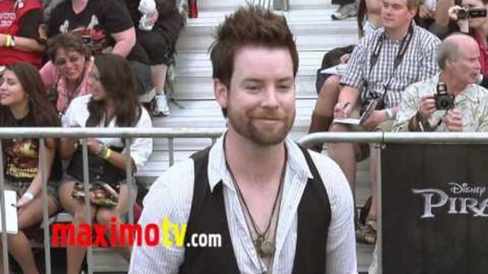 DAVID COOK at "Pirates of the Caribbean: On Stranger Tides" WORLD PREMIERE