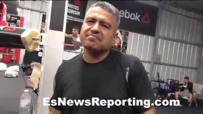 Robert Garcia:" Big G would have killed me if i did a tattoo!" - EsNews Boxing